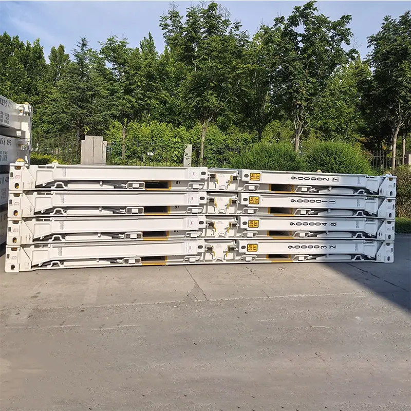 Conteneur pliable à support plat