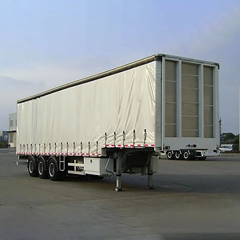 Conteneur intermodal côté rideau