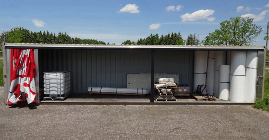 Curtain Side Intermodal Container Curtain Side Intermodal Container